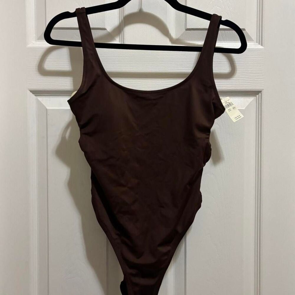 American-eagle Women's Brown Swimsuit-one-piece